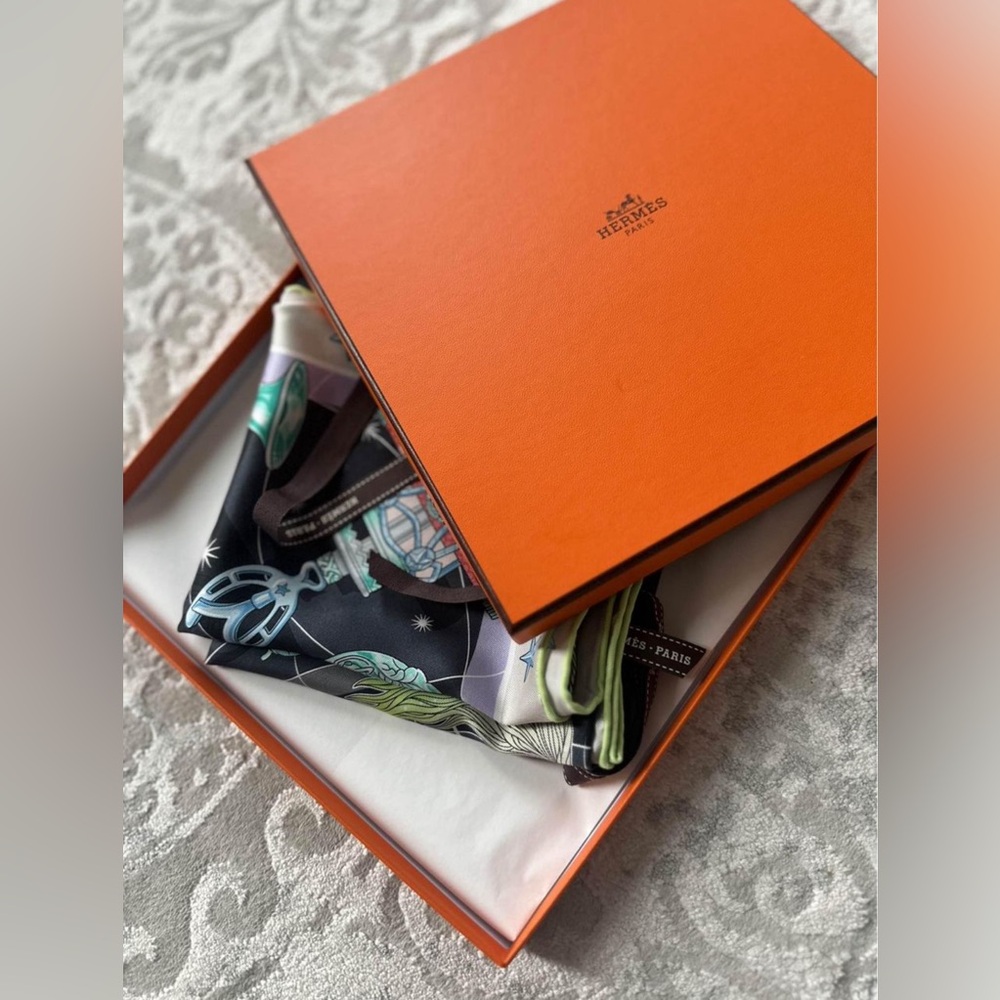 Hermes' Carre 70 Silk Scarf